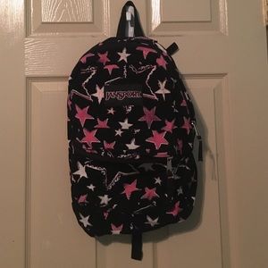 Jansport Pink Star Backpack