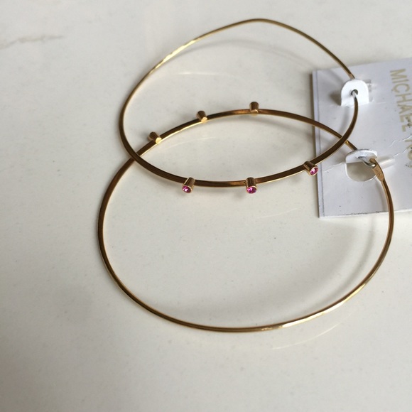 Michael Kors Hoop Earrings MKJ2783710 - Picture 2 of 4