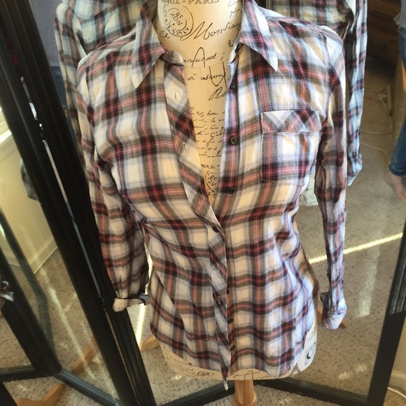 GAP stretch flannel cotton shirt