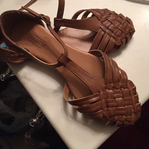 Brown sandals!