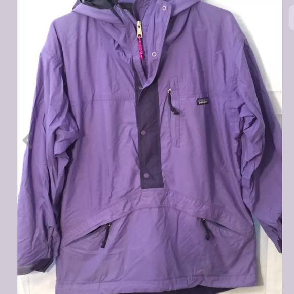 Patagonia Vintage Purple Pullover Anorak