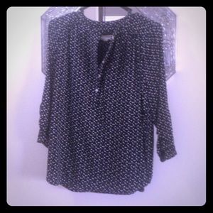 Dark navy LOFT top