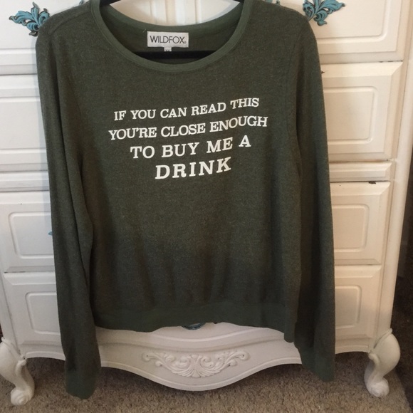 RARE WILDFOX NWOT comfy sassy sweater