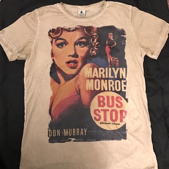 Rare Avenue of stars Marilyn Monroe men's t-shirt