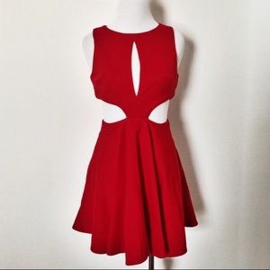 ASOS Cutout Red Dress