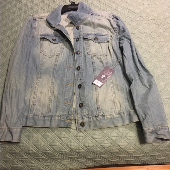 Brand new jean jacket by Jennifer Lopez.