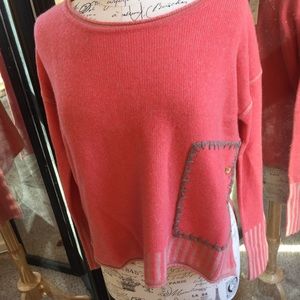 Anthro Moth super soft peachy tunic NWT