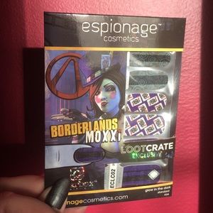 NEW Espionage Cosmetics Borderlands Nail Wraps