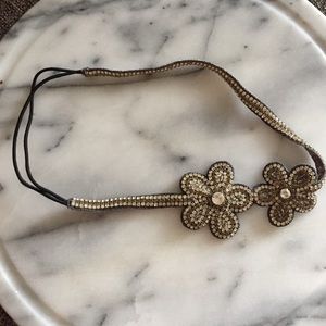 Anthropologie rhinestone headband