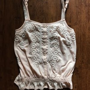 AE baby pink top
