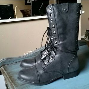BRAND NEW Madden Girl combat boots