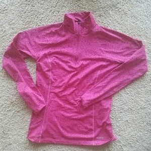 Pink Reebok Running Half Zip - Medium