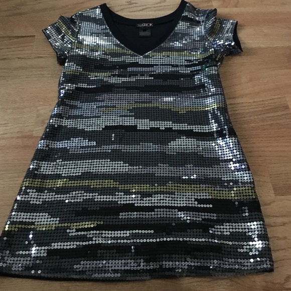 Sequined mini dress size small