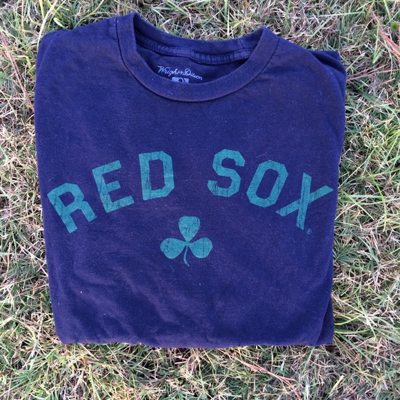 Navy Red Sox Tee