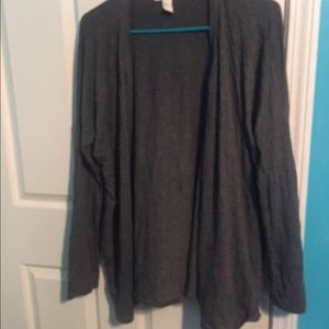 Grey cardigan