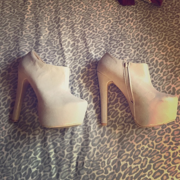 Platform booties