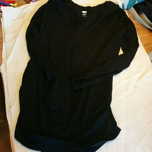 Long sleeve maternity tee