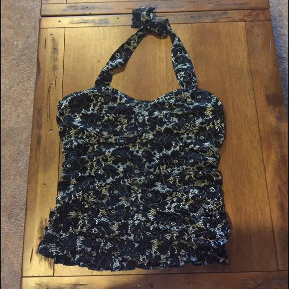 Sexy Faux Corset Top!