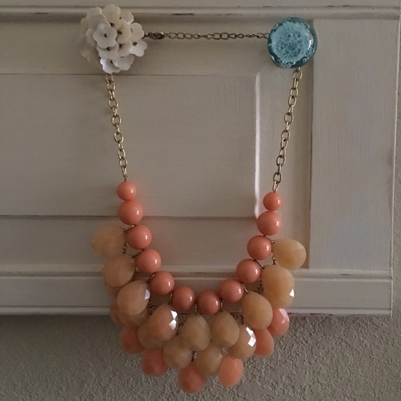 Francescas Peach toned Shell Necklace