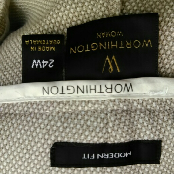 Worthington Pants - Career Trouser Pants Plus Worthington Pants - Career Trouser Pants Plus