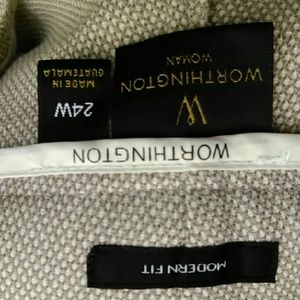 Worthington Pants - Career Trouser Pants Plus Worthington Pants - Career Trouser Pants Plus