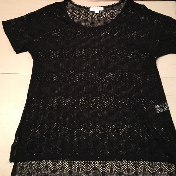 Lace High/low Top - Picture 1 of 2
