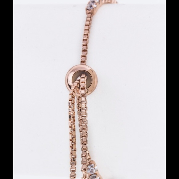 SOld out Gold and rose gold choker cubic zirc nwt - Picture 2 of 2