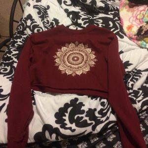 Cropped sweater