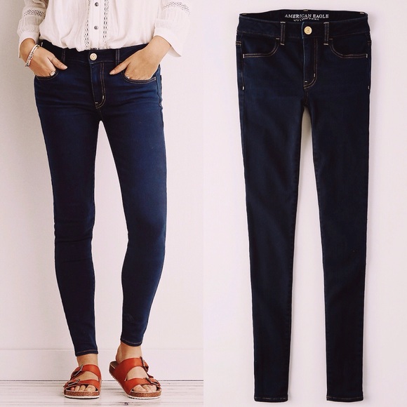 american eagle low rise jeggings