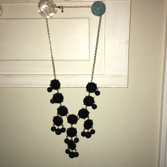 Francescas Black Trendy Necklace