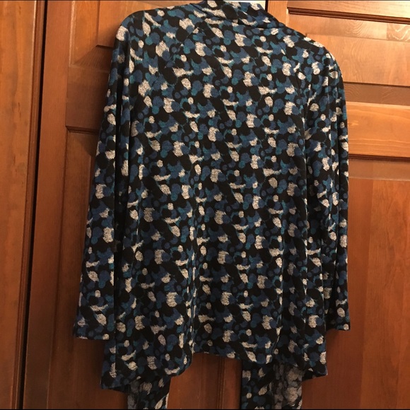 Geometric Dot Tank & Cardigan Set Chico's Size 0 - Picture 2 of 4