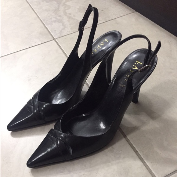 Ralph Lauren black classic heels!
