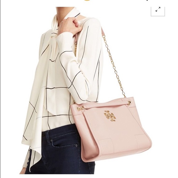 NWT Authentic Tory Burch Britten Tote - Picture 4 of 4