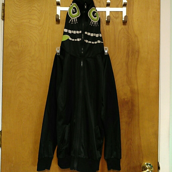 Monster Cosplay Zip-Up Hoodie