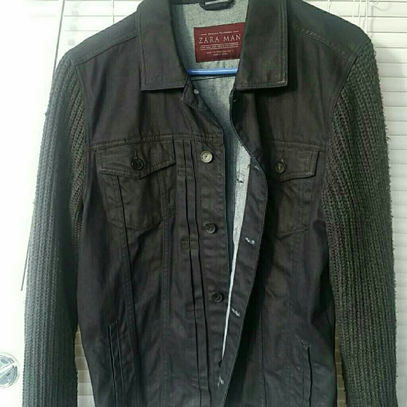 Zara men's denim jacket