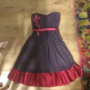Gorgeous Free People strapless dress