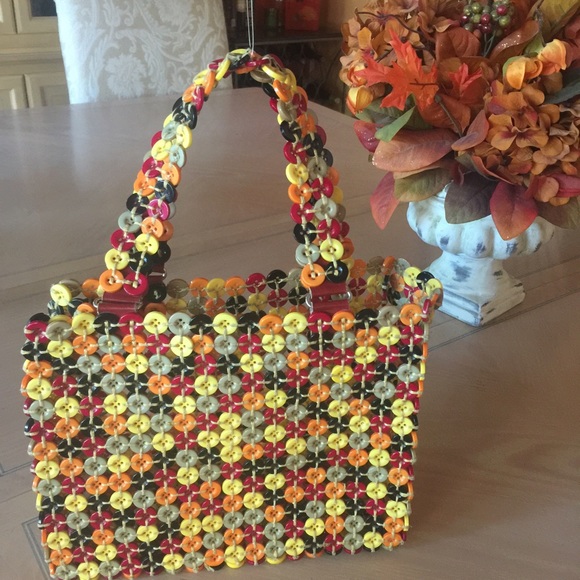 Unique Button Totebag