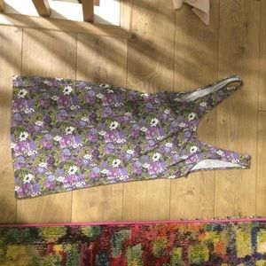 Free People floral body con dress