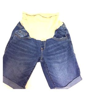 Maternity Jean shorts