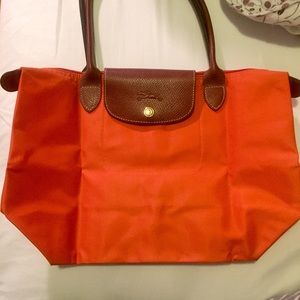 Longchamp small le pliage shoulder bag