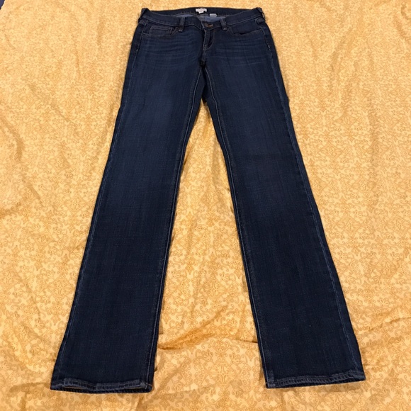 J Crew stretch strait leg jeans