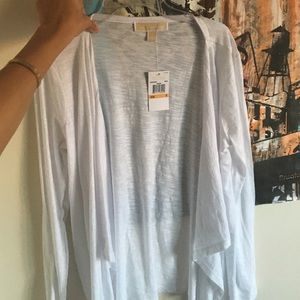 Michael Kors Drape Front Shrug Cardigan