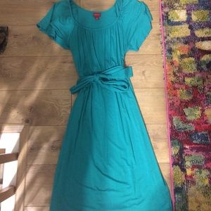 Pretty teal blue Merona dress