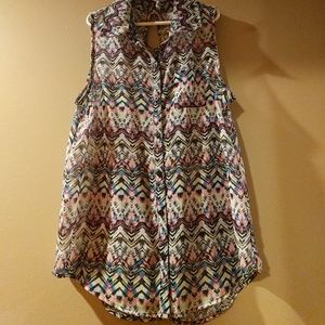 Patterned shirt -- Trade or give me an Offer