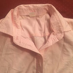 Dress pink and white striped,