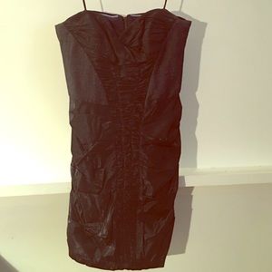 Nicole Miller strapless cocktail dress