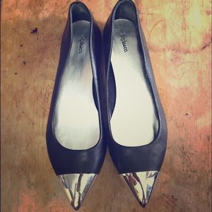 Style&co metallic flats