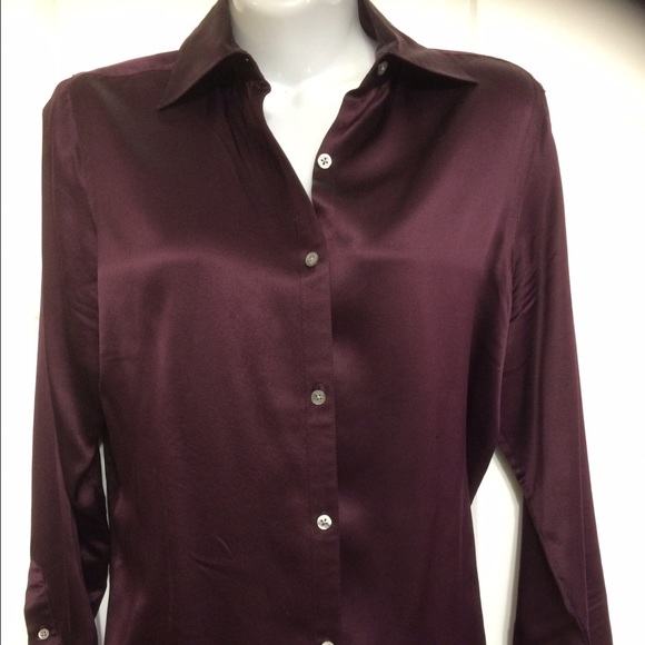 Ralph Lauren silk blouse size 4