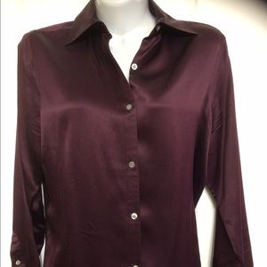 Ralph Lauren silk blouse size 4