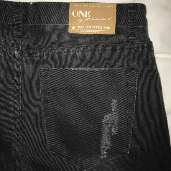 One teaspoon crop skinnies